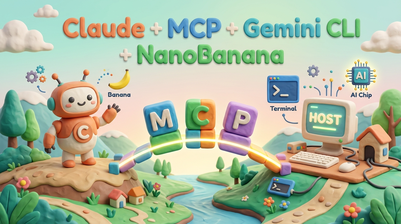 Claude: Gemini CLI, and NanoBanana Integration