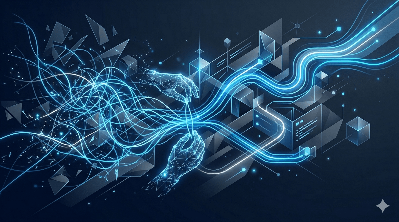 Organizing the code | Image generated by AI. Google Gemini, 2026. https://gemini.google.com