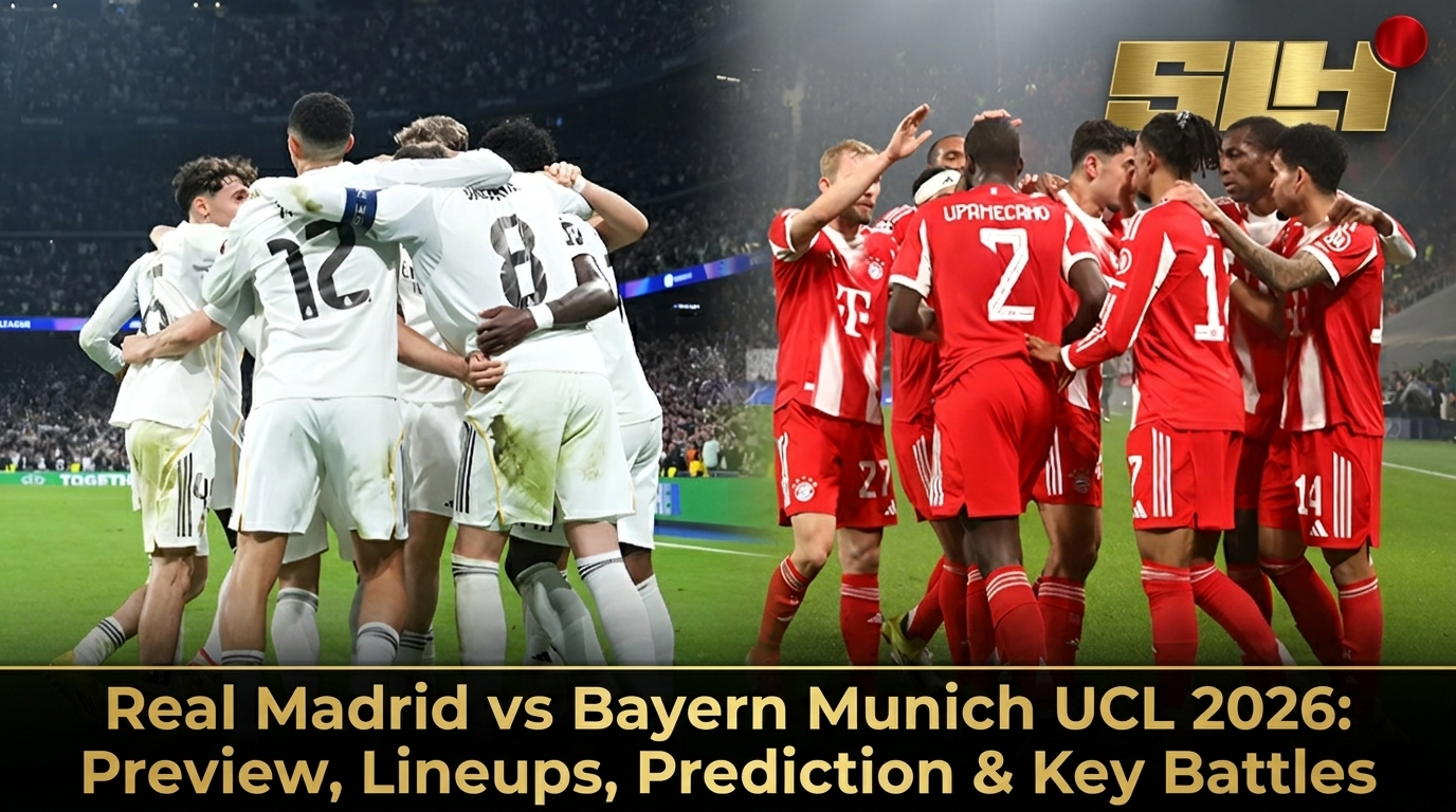 Real Madrid vs Bayern Munich UCL 2026: Preview, Lineups, Prediction & Key Battles