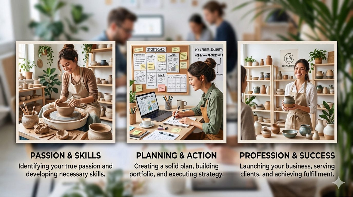 Turning Your Passion into Your Profession: A Realistic Roadmap