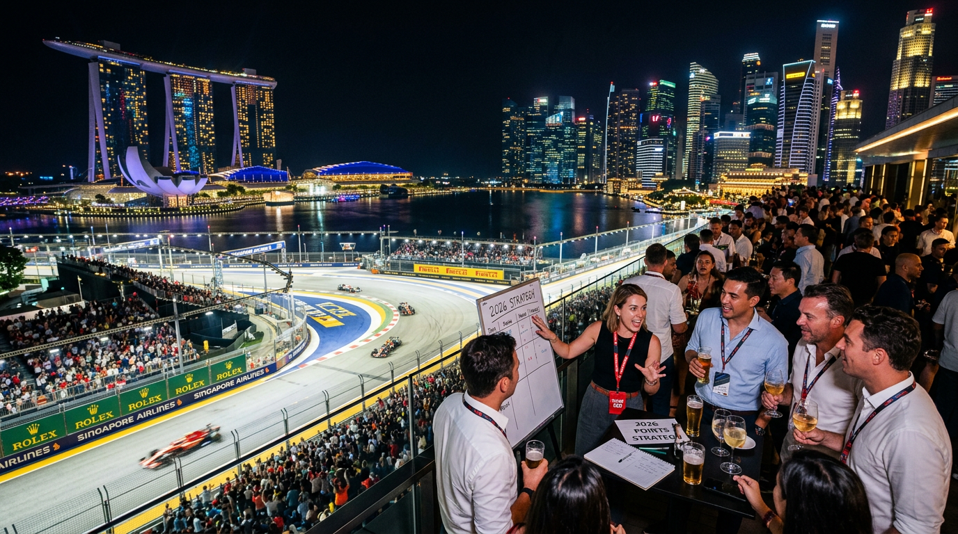 Singapore F1 Hotels with Track Views: 2026 Points Strategy