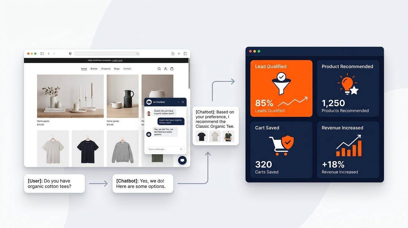How eCommerce Brands Use AI Chatbots to Increase Sales