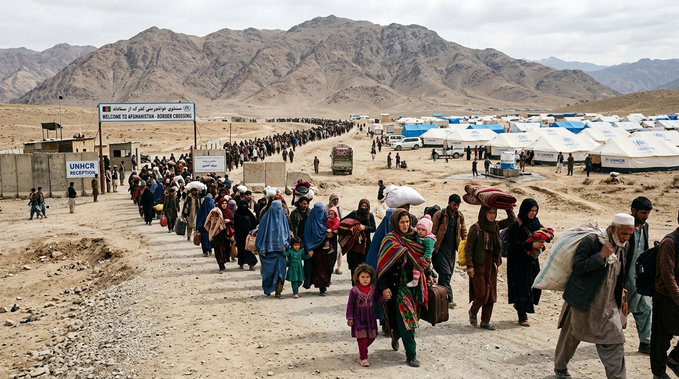 Afghanistan’s Population Hits 48.6 Million as Migrants Return