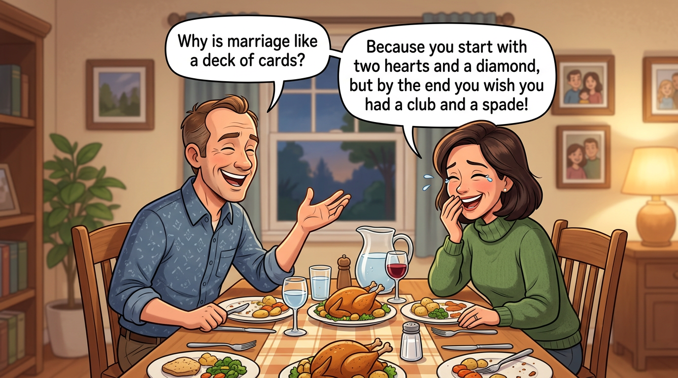 10 More Brutally Hilarious Marriage Jokes To Brighten Up Your Day