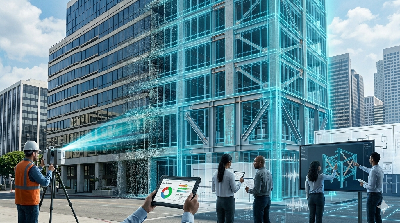 How Scan to BIM is Transforming Seismic Retrofit Projects in California?