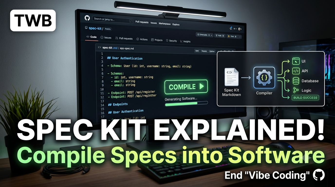 Spec Kit Explained: How GitHub Is Trying to Fix “Vibe Coding” With Specs That Actually Compile Into…