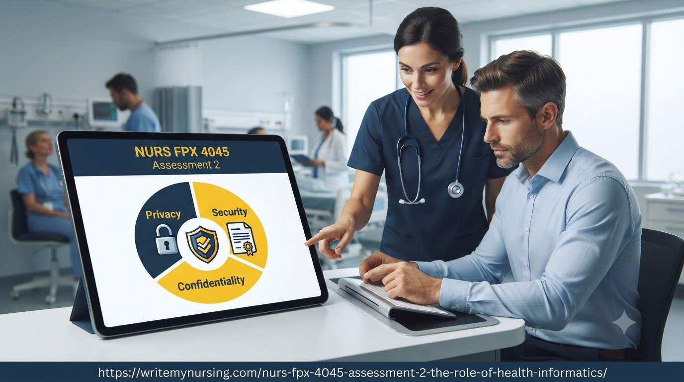 NURS FPX 4045 Assessment 2: The Role of Health Informatics