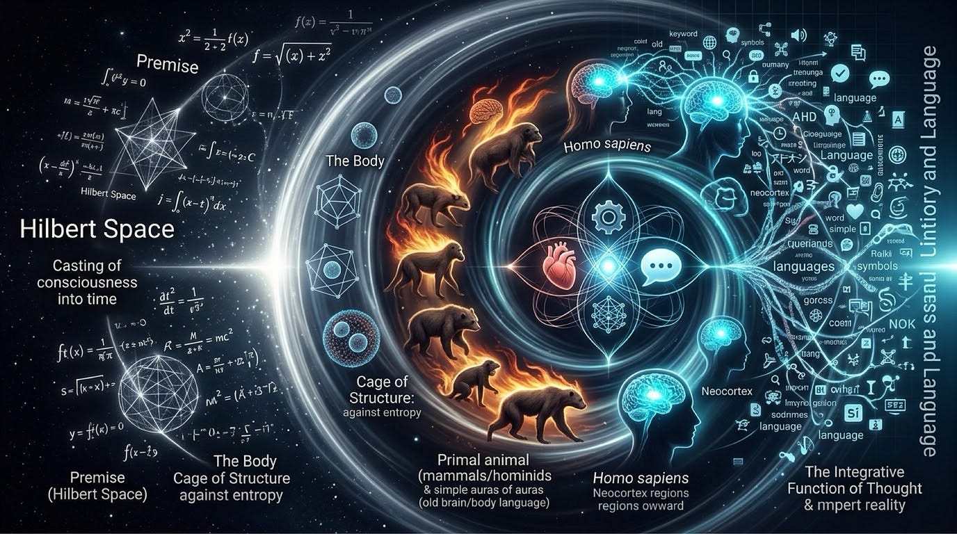 The Generative History of Consciousness and Language