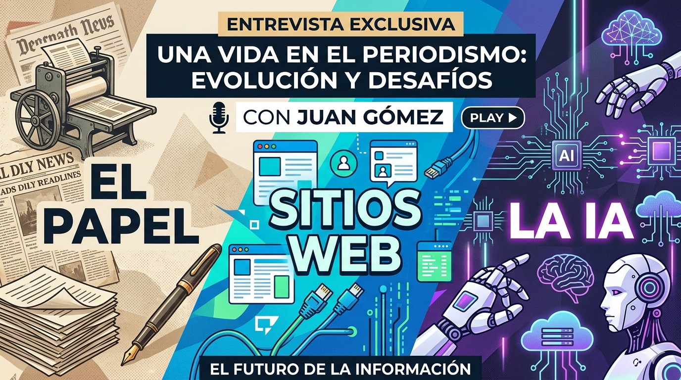 “LA DECADENCIA DE LOS MEDIOS”: Conversación con Juan Gómez sobre periodismo