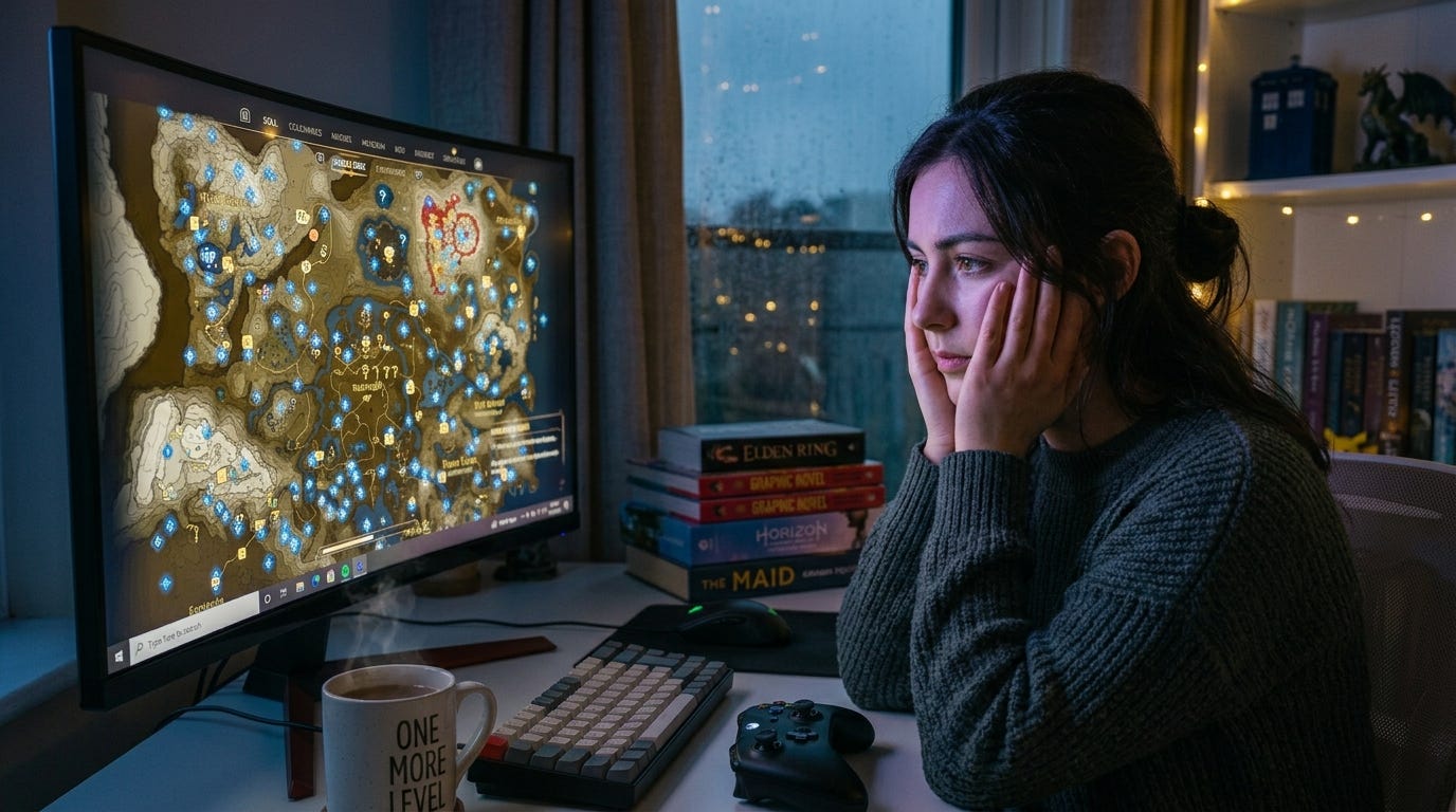 The Open-World Overwhelm: How to Beat Burnout and Actually Finish Your Games