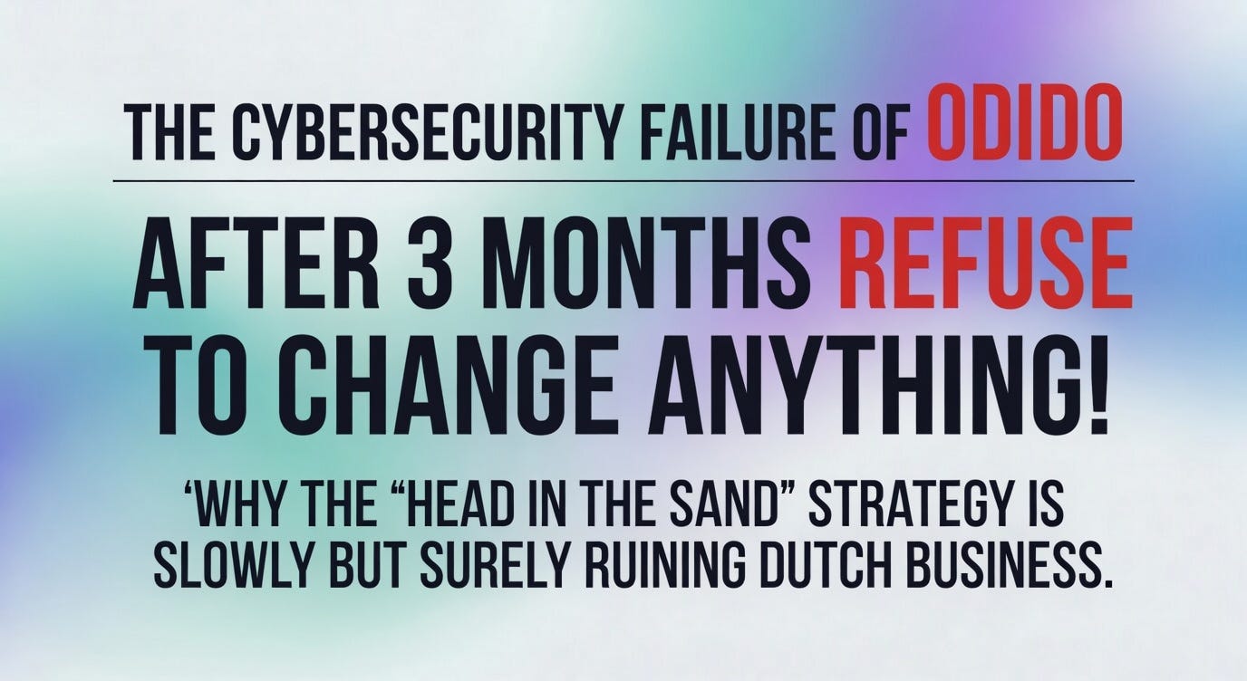 The Cybersecurity Failure of Odido and the Erosion of Digital Trust in the Netherlands
