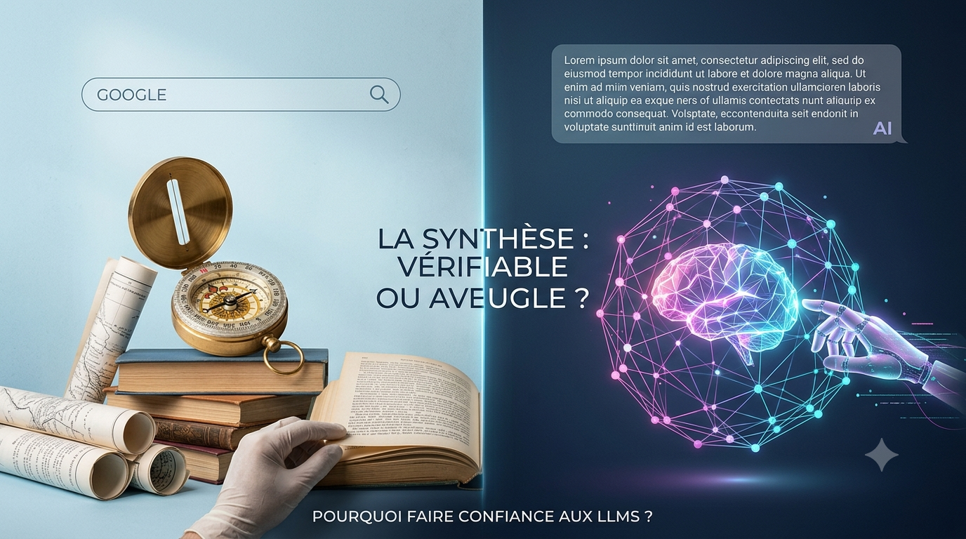 Pourquoi fait-on confiance à un moteur de recherche et moins à un LLM ?