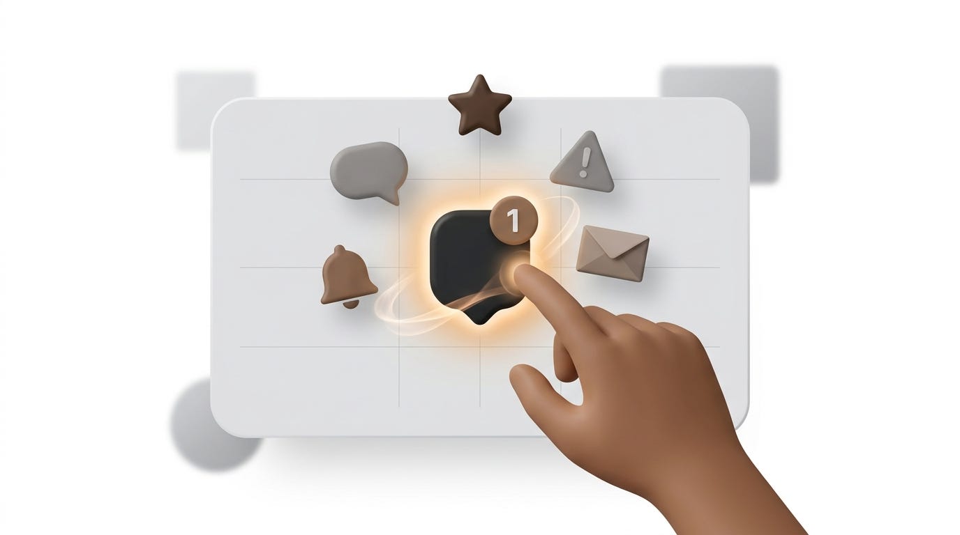 The concept of variable rewards and the slot machine psychology of notification badges.