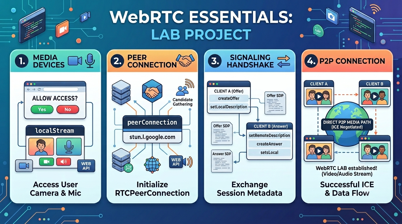 WebRTC Essentials: Lab Project