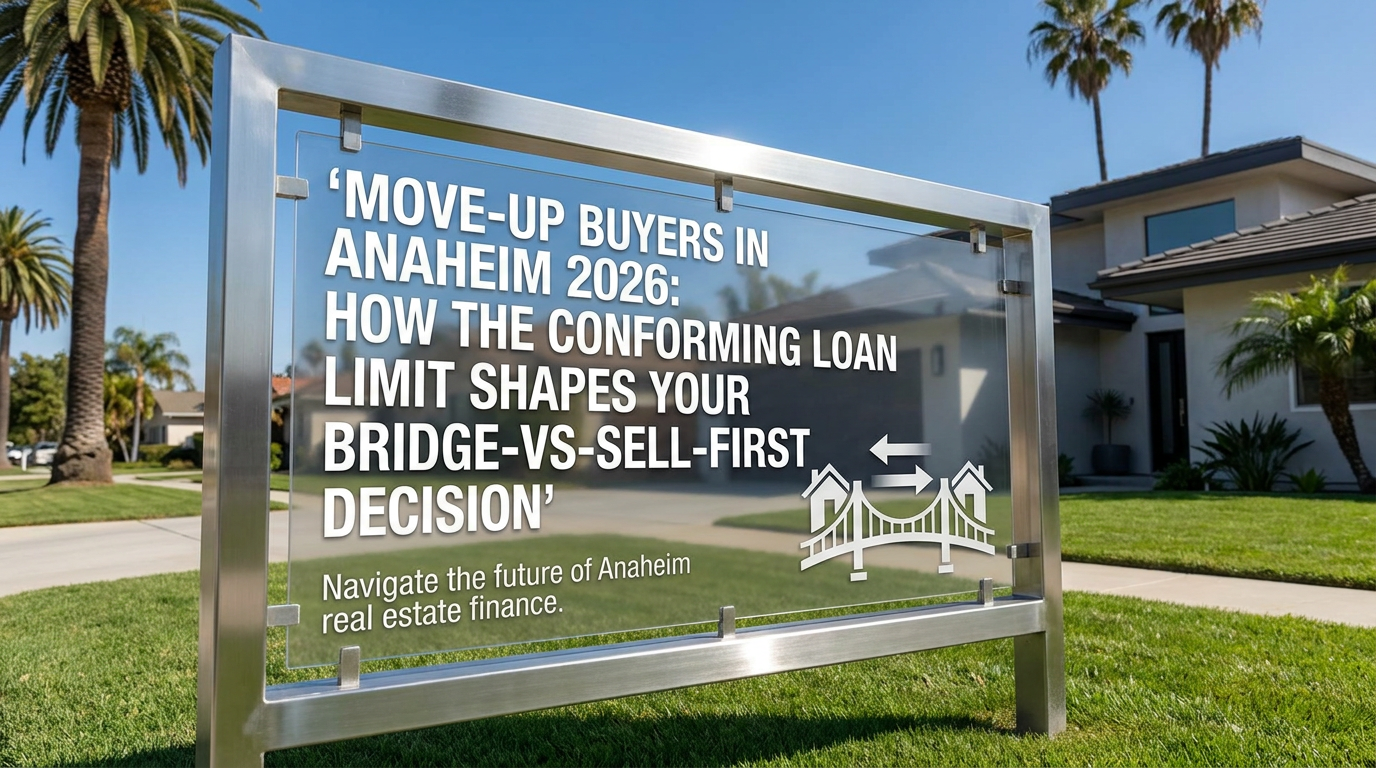 HOME BUYING: How the Conforming Loan Limit Shapes Anaheim Move-Up Buyers
