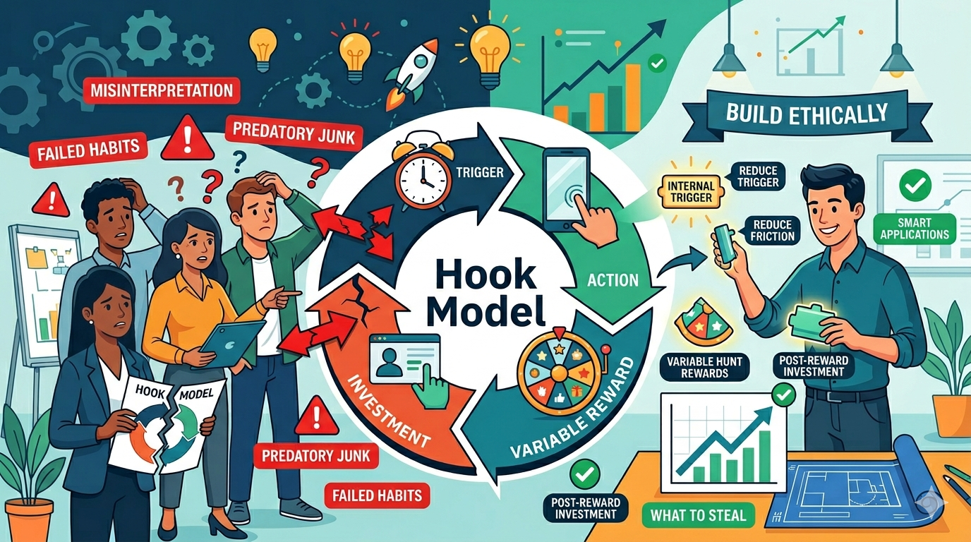 What startups get wrong about the Hook Model (and what to steal from it anyway)