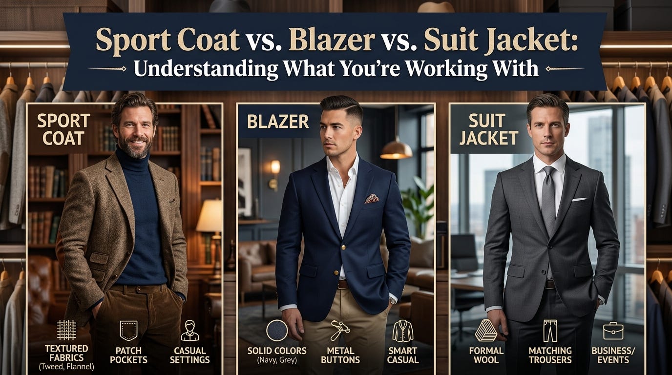 Men’s Sport Coats 101: The Versatile Wardrobe Piece You’re Underusing