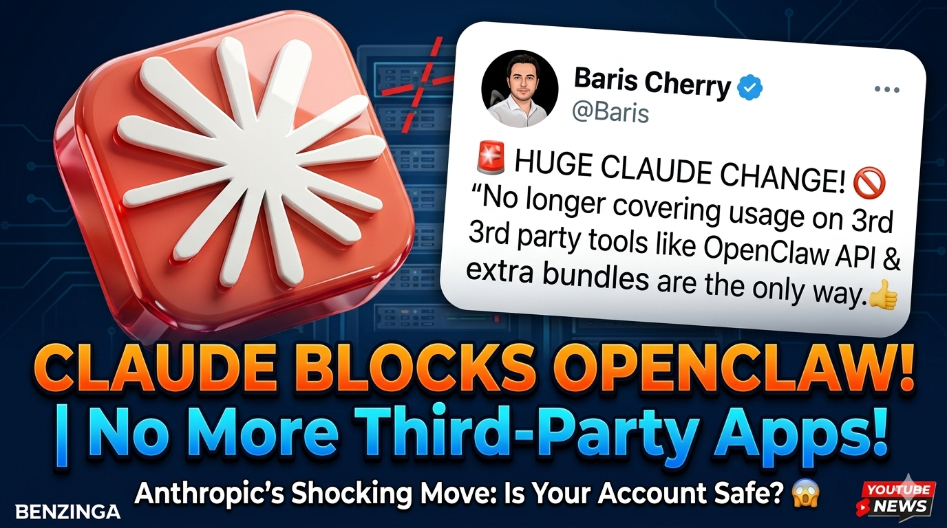 Claude Just banned OpenClaw, well, all third-party API access
