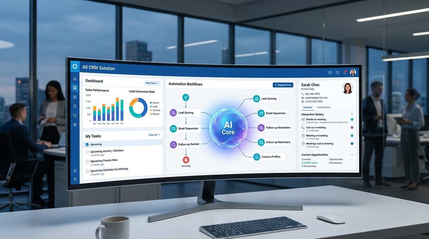 Sales Automation: How AI and CRM Software Improve Business Growth