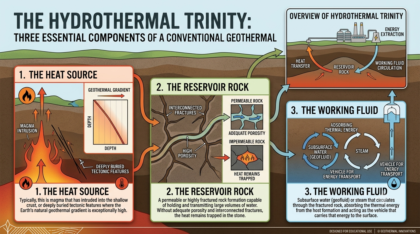 Subsurface Secrets: The Basics of Reservoir Engineering and Hydrothermal Systems