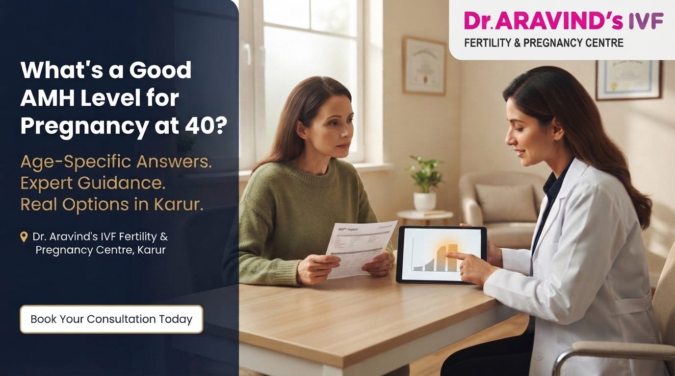 What’s a Good AMH Level for Pregnancy at 40?