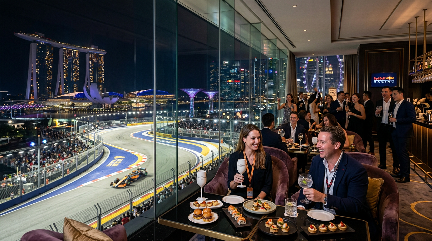 Singapore F1 — Hotel Club Lounges: The $400/Day Upgrade That Pays for Itself