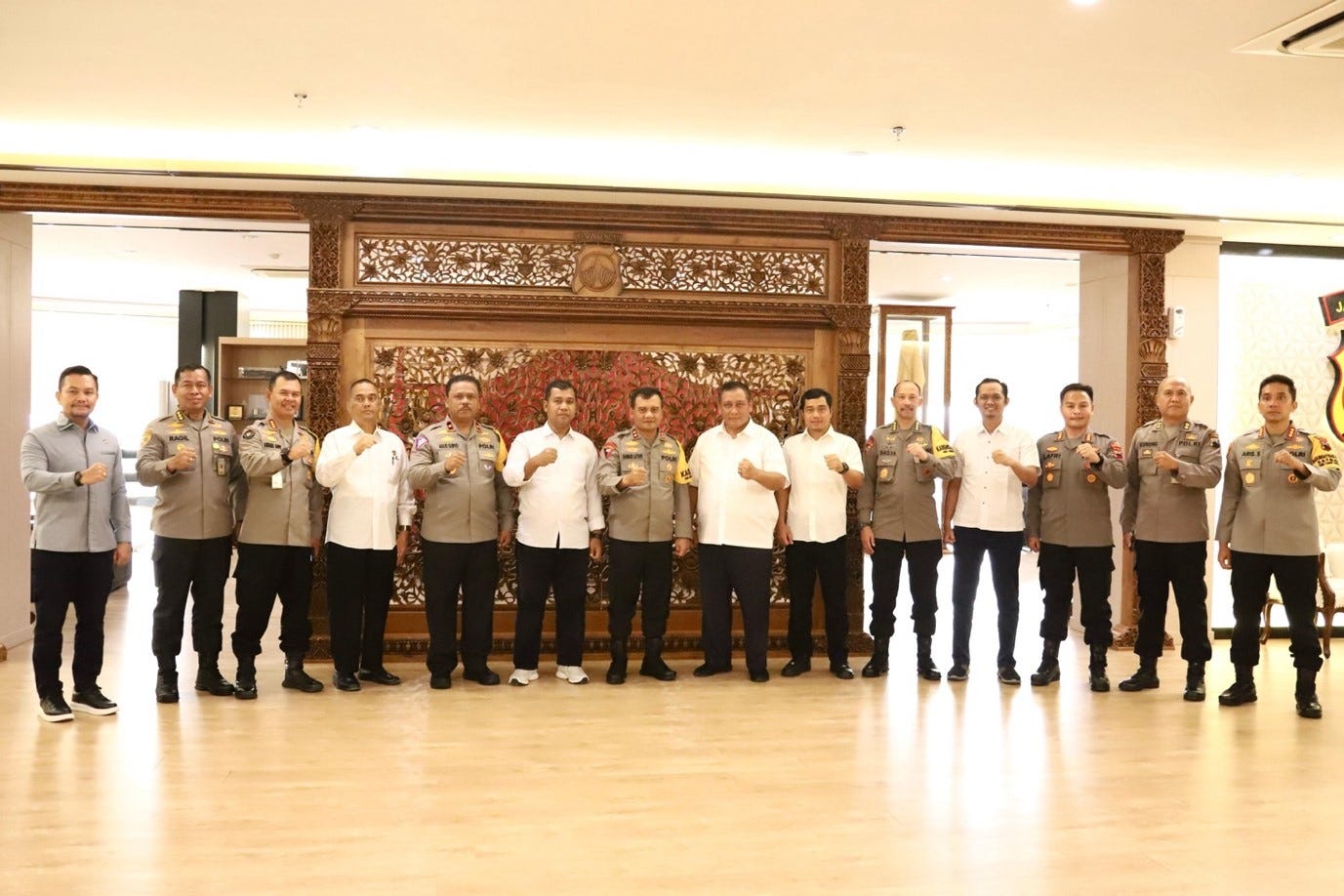 KAPOLDA Jawa Tengah menyambut baik kerjasama yang dilakukan dan berkomitmen untuk mewujudkan keamanan dan ketertiban di wilayah operasi Regional 3 PTPN I Yang merupakan Perusahaan Perkebunan terbesar di Jawa Tengah. Kredit Foto/Regional 3 PTPN I