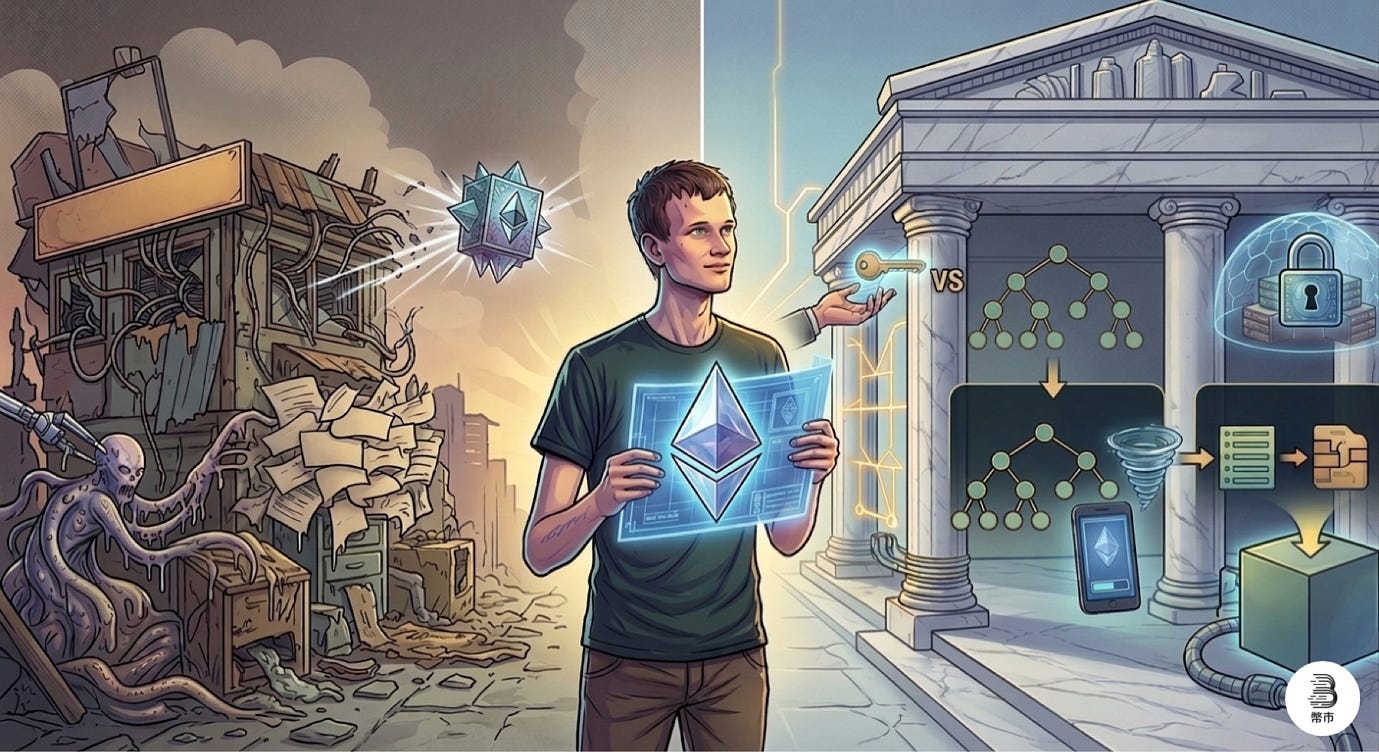 以太坊 2026 戰略轉向：Vitalik 點名「協議簡化」是生存關鍵，硬體與抗量子升級入列