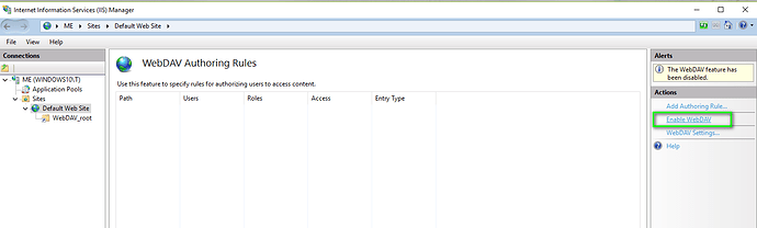 webdav ssl certificate