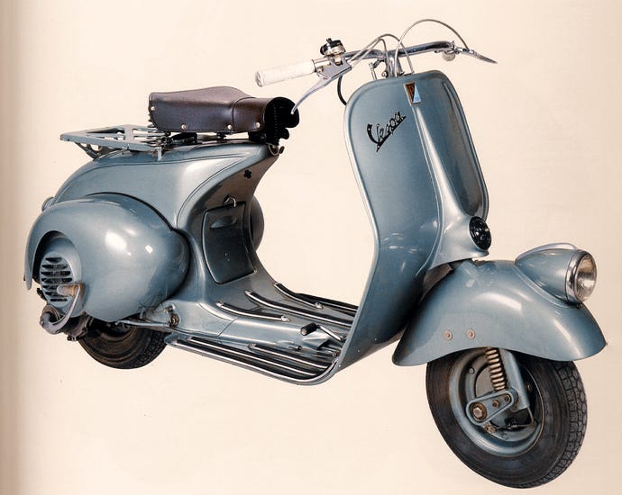 UX inspiration from history: Scooter | by Taras UX Collective