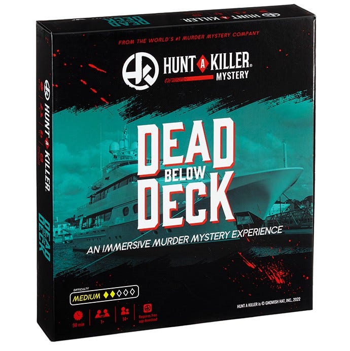 Hunt A Killer Murder Mystery hot Game: Curtain Call Box Set