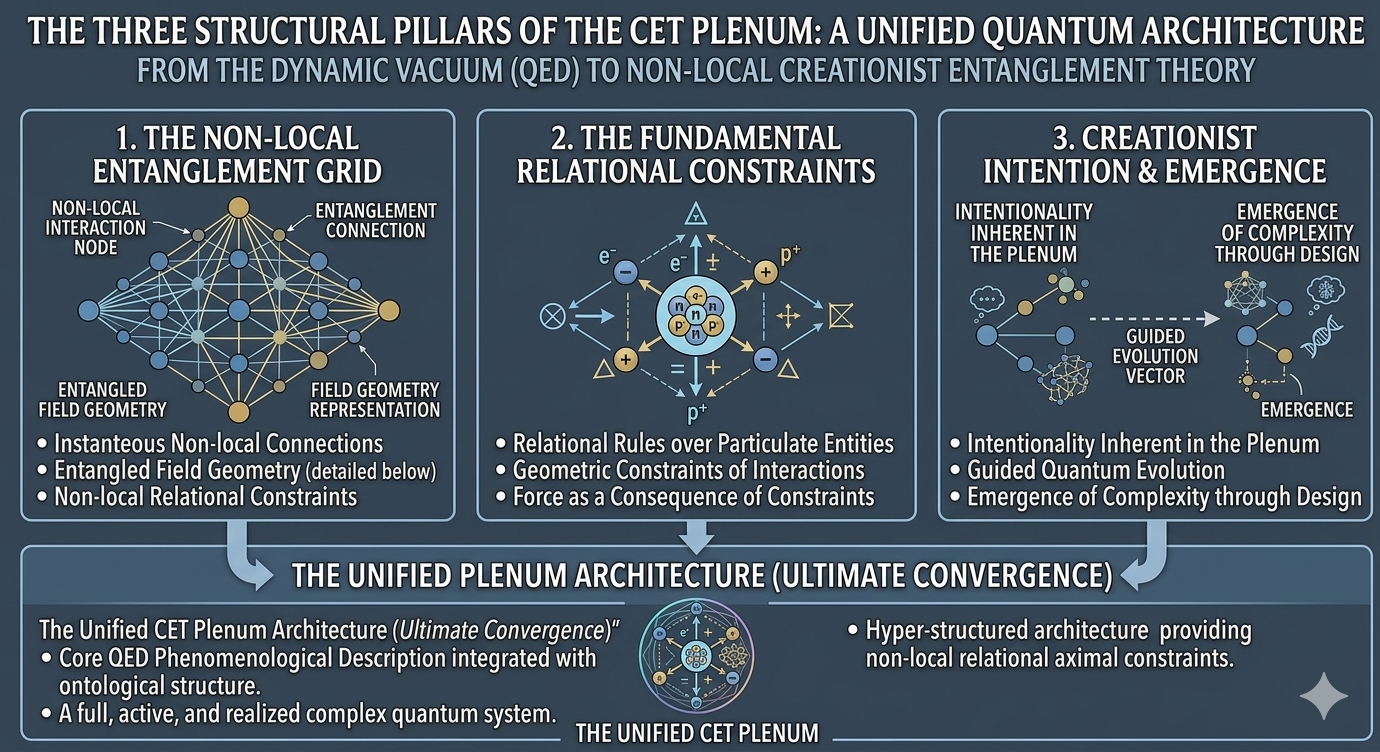 The Quantum Plenum Within The CET Ecosystem: On Why Space is Not Empty and How it Reshapes Physics