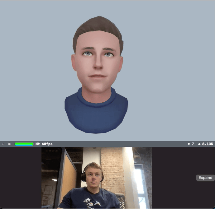 Animate Your Avatar - Partially available - Webcam Icon and opt-in
