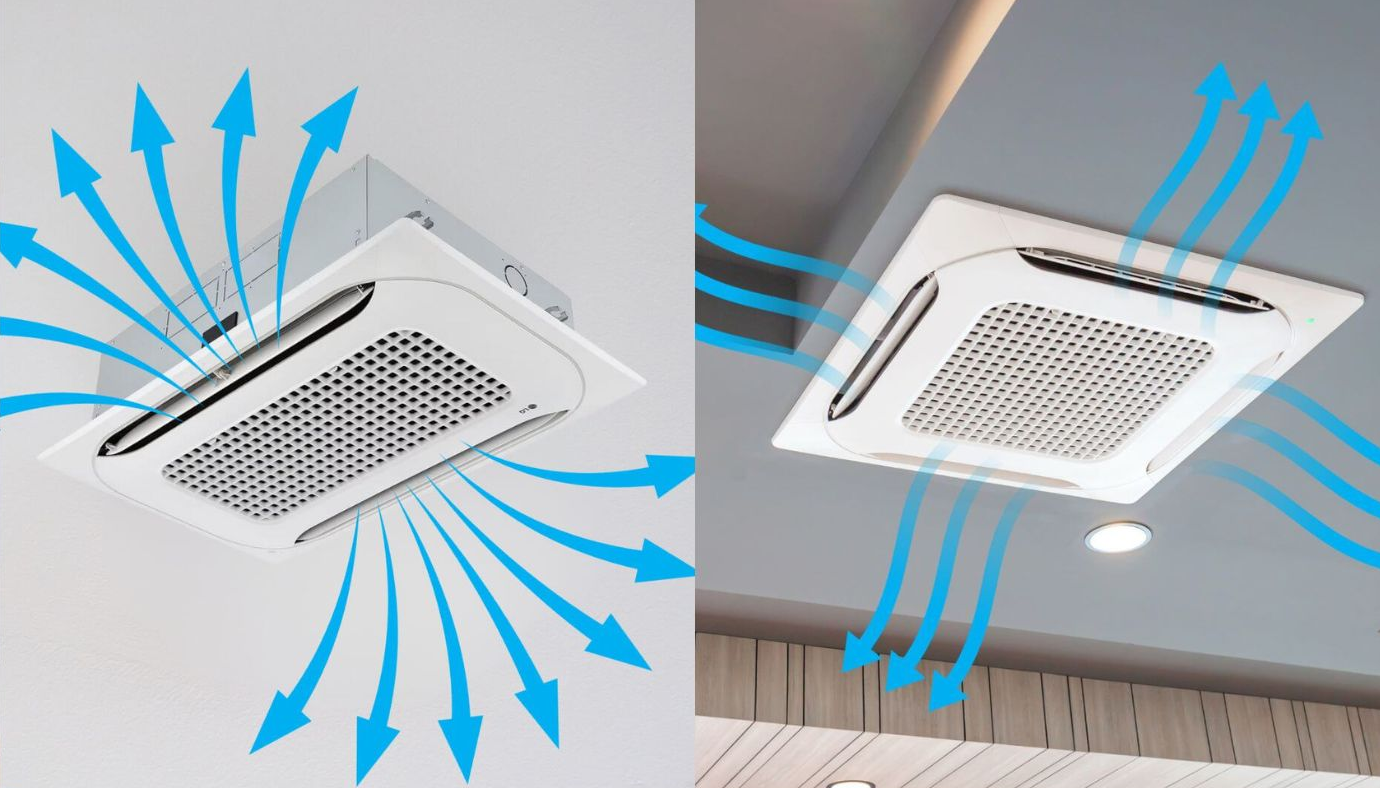 Ecostar 1.5 Ton Inverter Ceiling Cassette AC