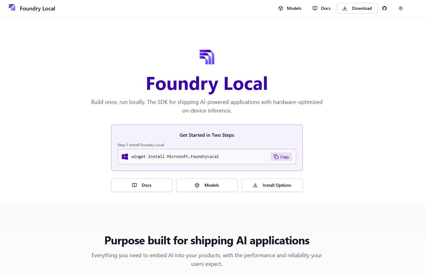 An introduction to Foundry Local
