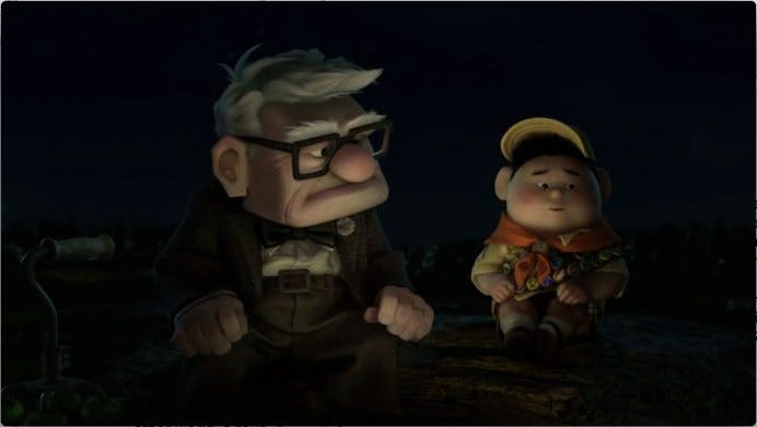 WHY HE'S AWESOME: Russell from Pixar's Up