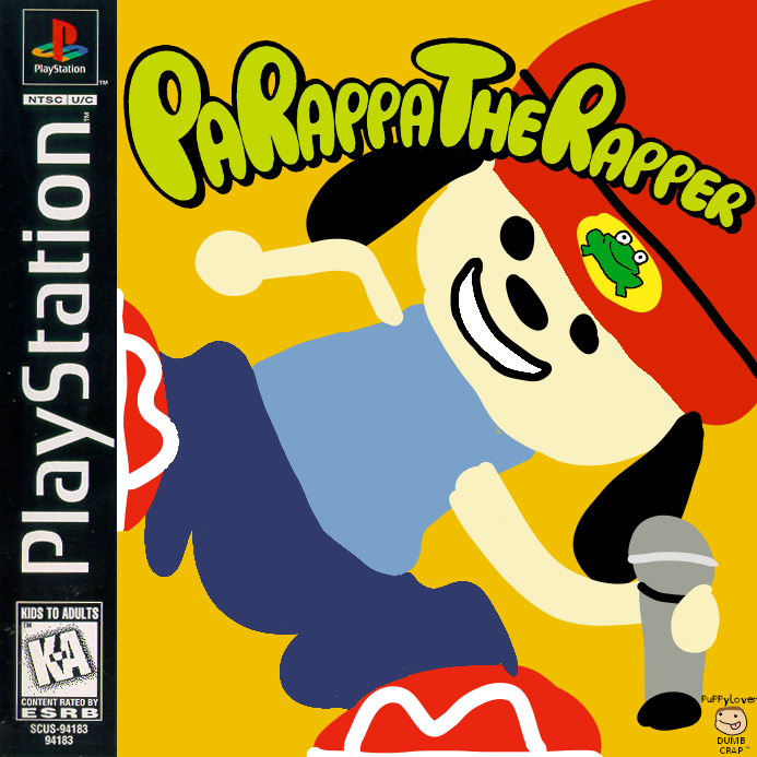 Parappa the rapper stage 2 driving (PS1 game and gameplay) 