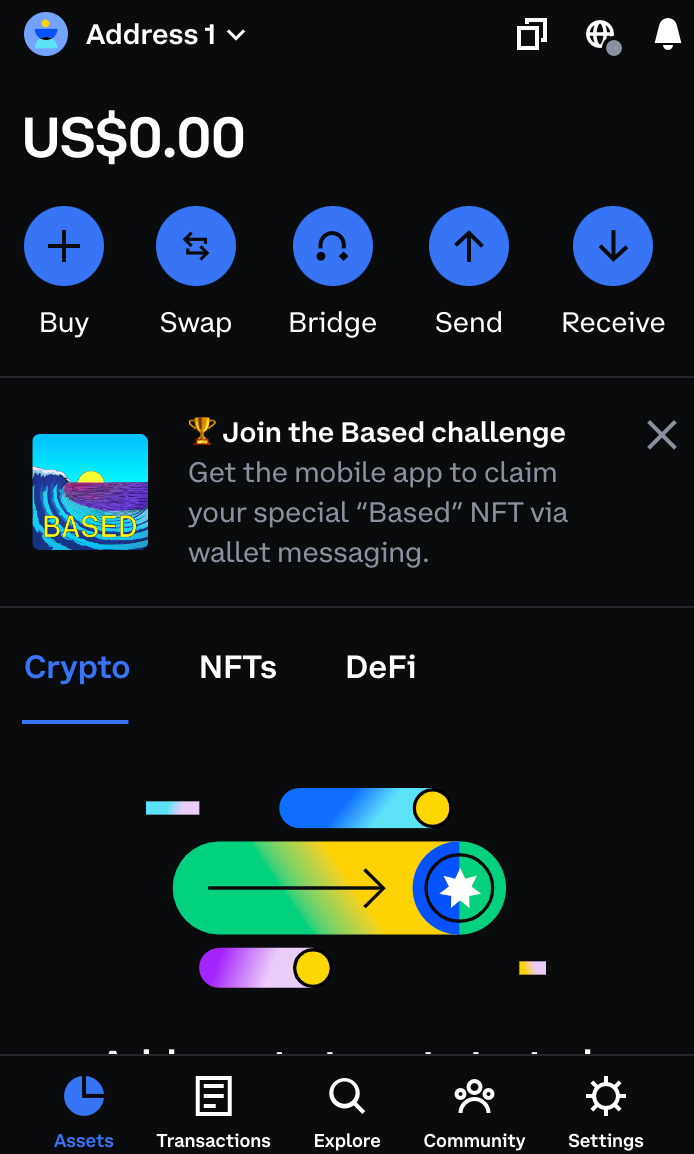 Step by step guide to mint free NFT on Opensea with Coinbase wallet | by  Testing Frameworks Ltd. | Medium