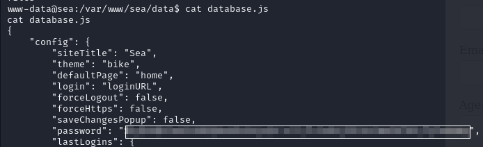HTB | Sea — CVE-2023–41425. This is a Linux box. You can