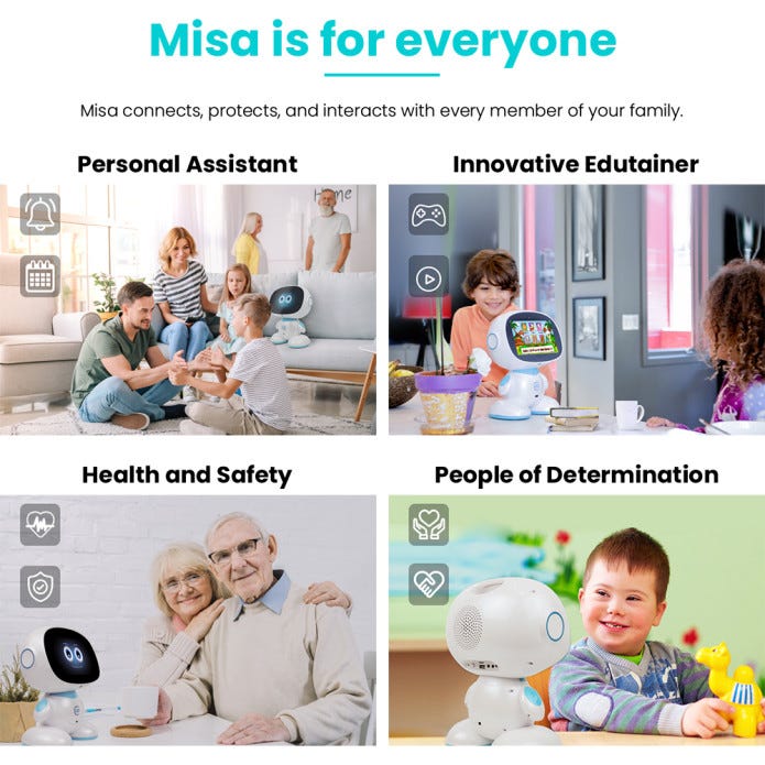 How Misa Robot can help People of Determination