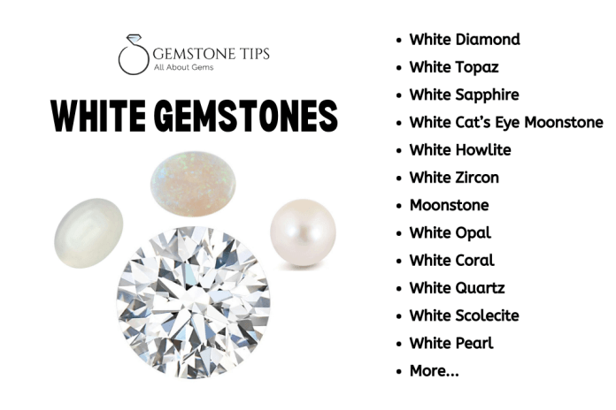 6 White Gemstones: Exploring Their Captivating World!