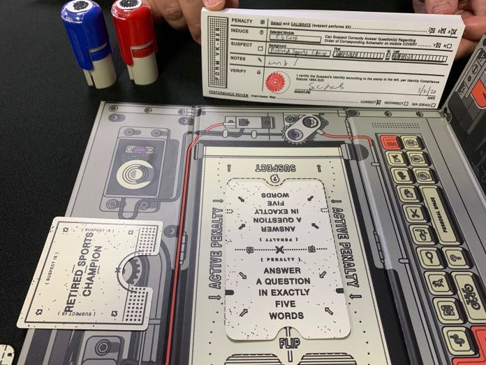 Inhuman Conditions: A Game Of Cops And Robots – Gioco Di Interrogatorio Veloce Per 2-22 Giocatori – Oltre 50 Personalità Robot – Da 14 Anni In Su – Edizione In Inglese
