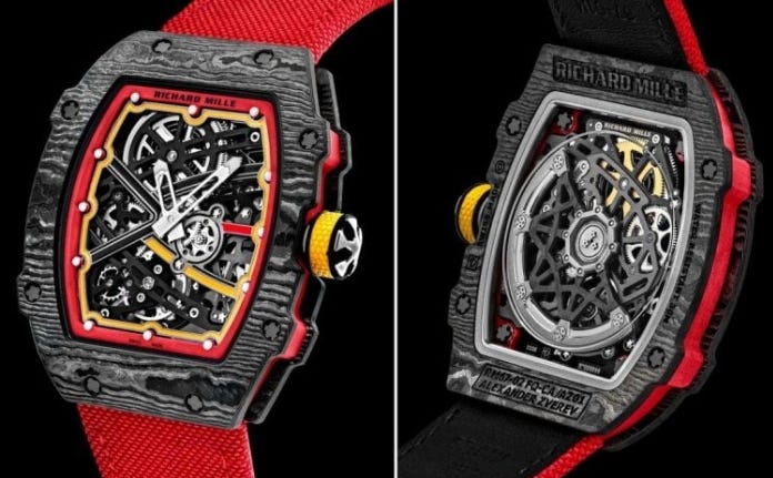 Ferrari F1 driver Carlos Sainz chased down thieves on foot to retrieve his  $350,000 Richard Mille…, by O'Male