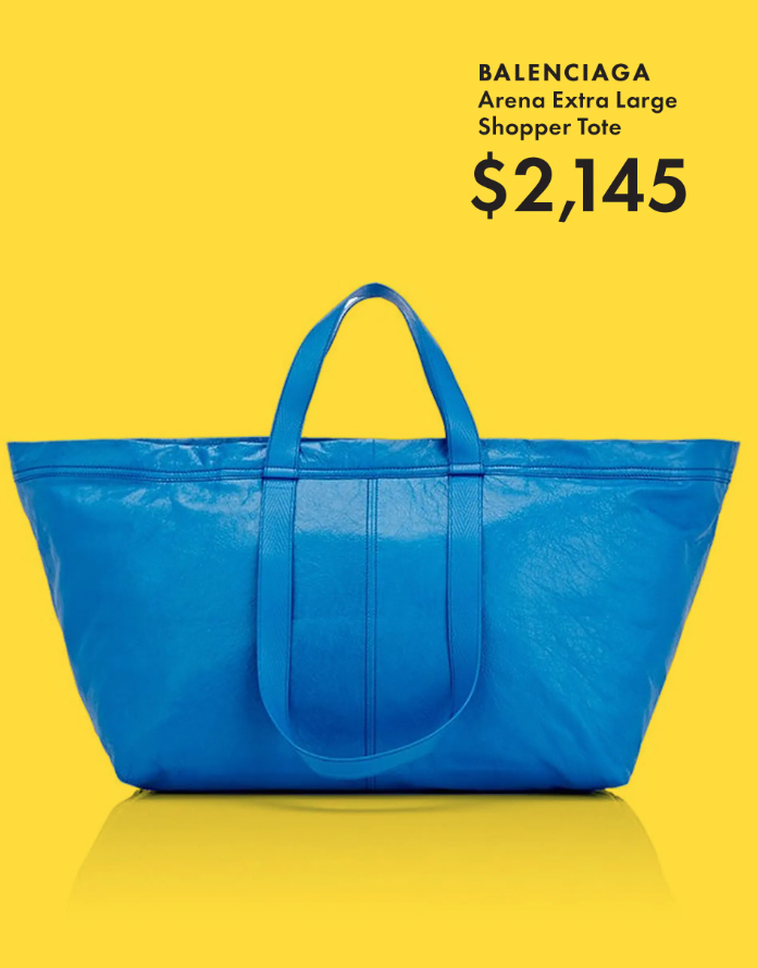 Ikea Tells You How to Spot a Knockoff in Response to Balenciaga's $2K  Look-a-Like Bag