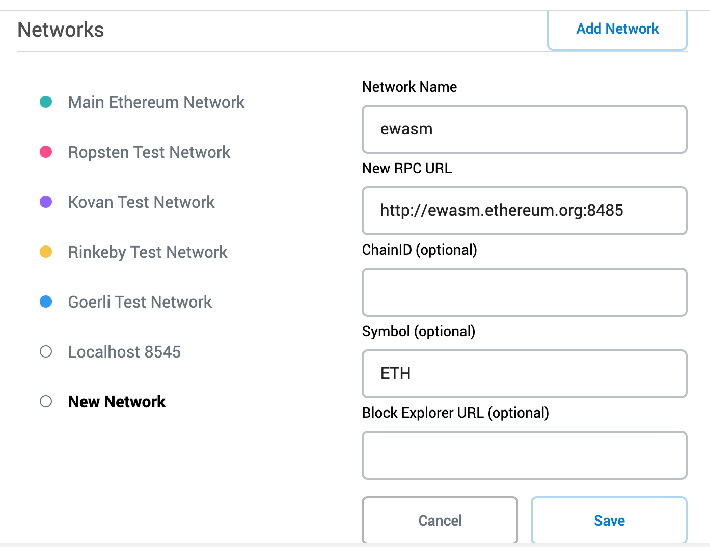 Compile and deploy an ERC20 contract on Ewasm