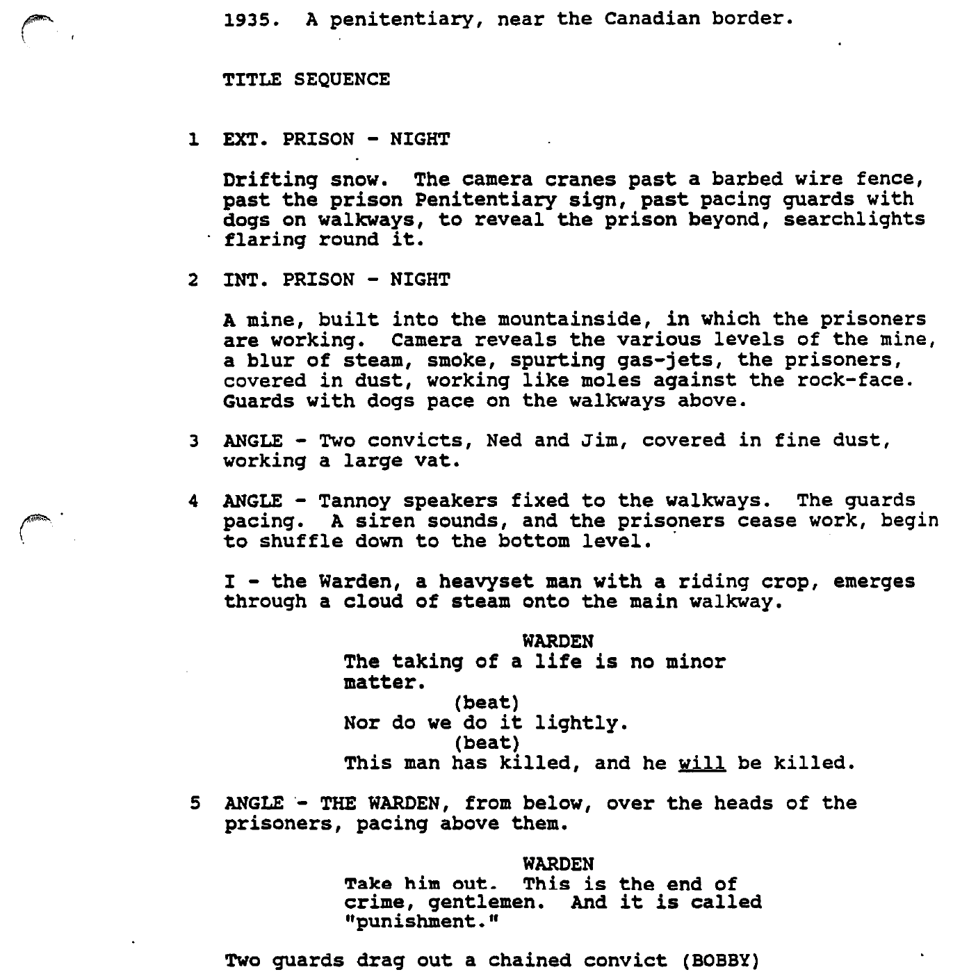 Page One: “We’re No Angels” (1989)