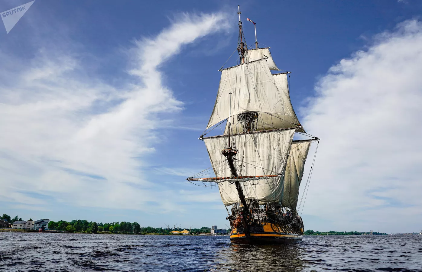 © Sputnik / Sergey Melkonov Frégate russe “Shtandart”. Photo d’archive