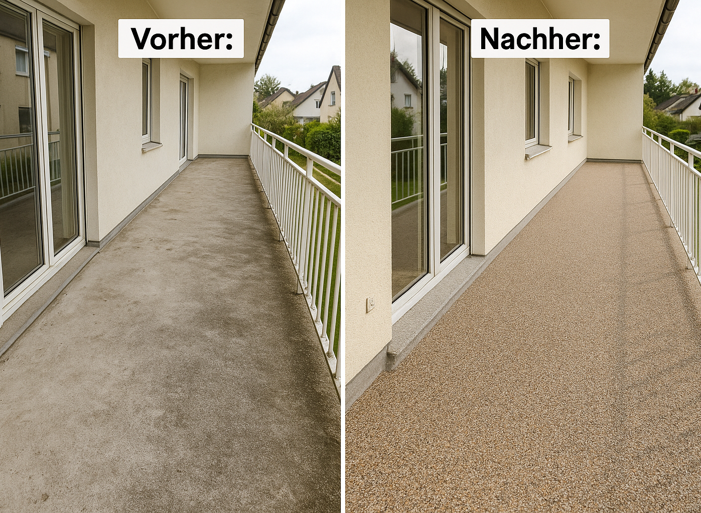 Warum Steinteppich Balkon verlegen sinnvoll ist
