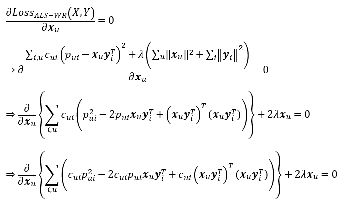 矩陣分解(Matrix Factorization): 交替最小平方法(Alternating