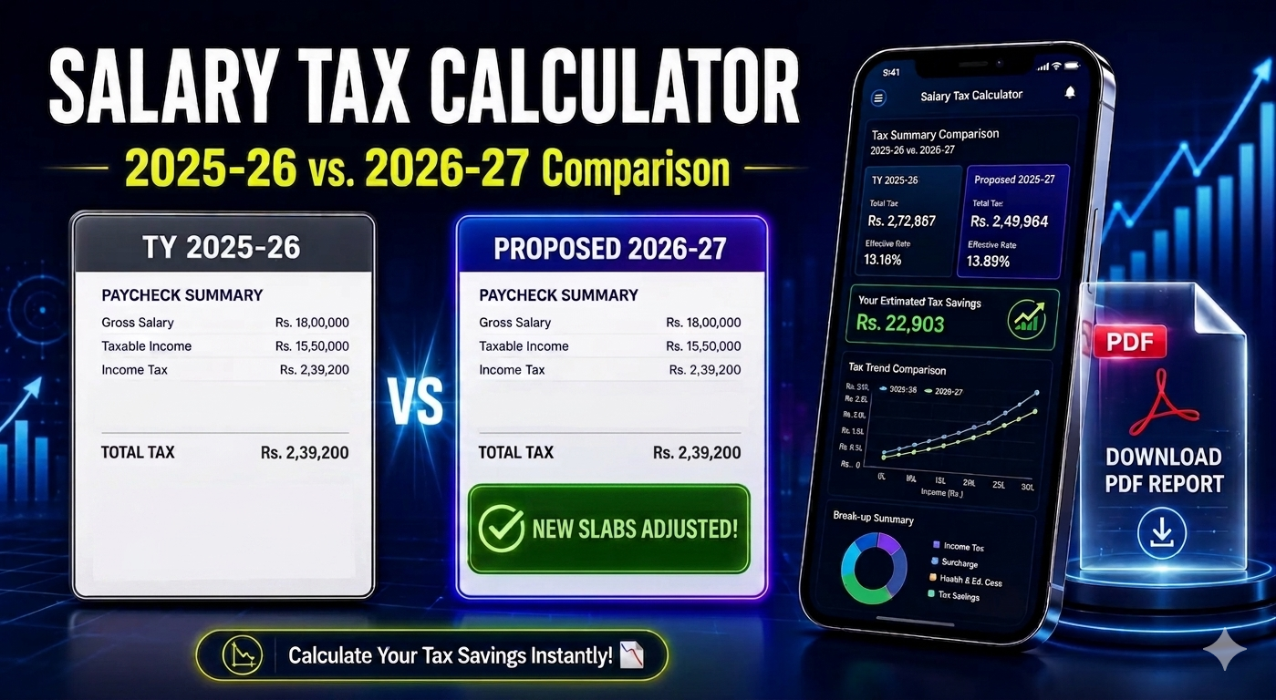 Pakistan Budget 2026–27: How the New Salaried Tax Slabs Impact Your Monthly Take-Home Pay